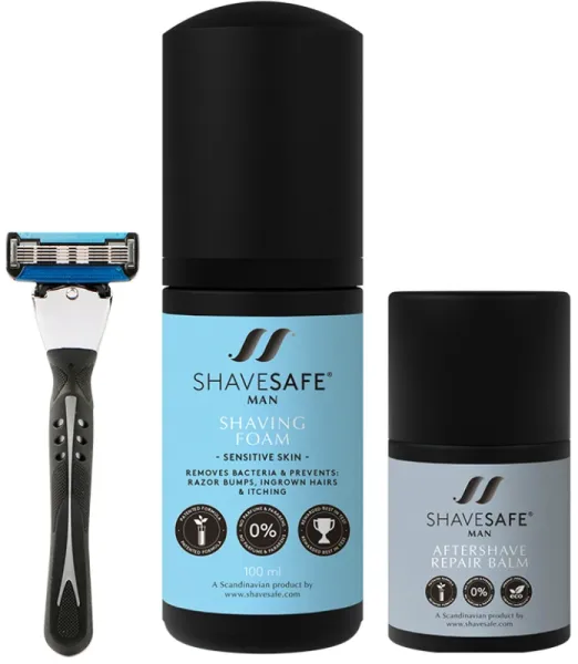 ShaveSafe Man Kit - Sensitive Skin